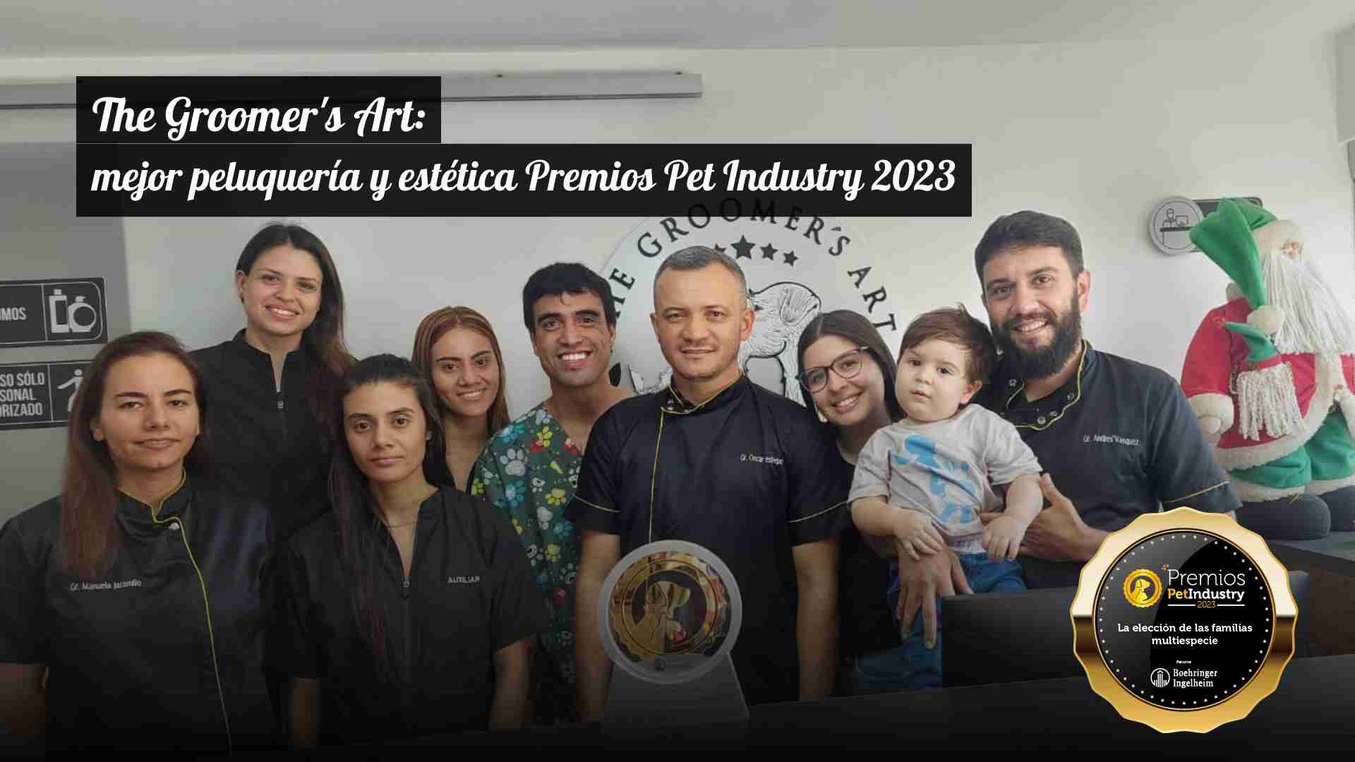 The Groomer’s Art: mejor peluquería y estética Premios Pet Industry 2023