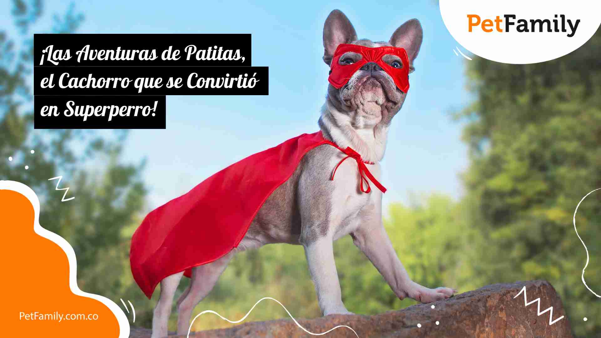 ¡Las Aventuras de Patitas, el Cachorro que se Convirtió en Superperro!