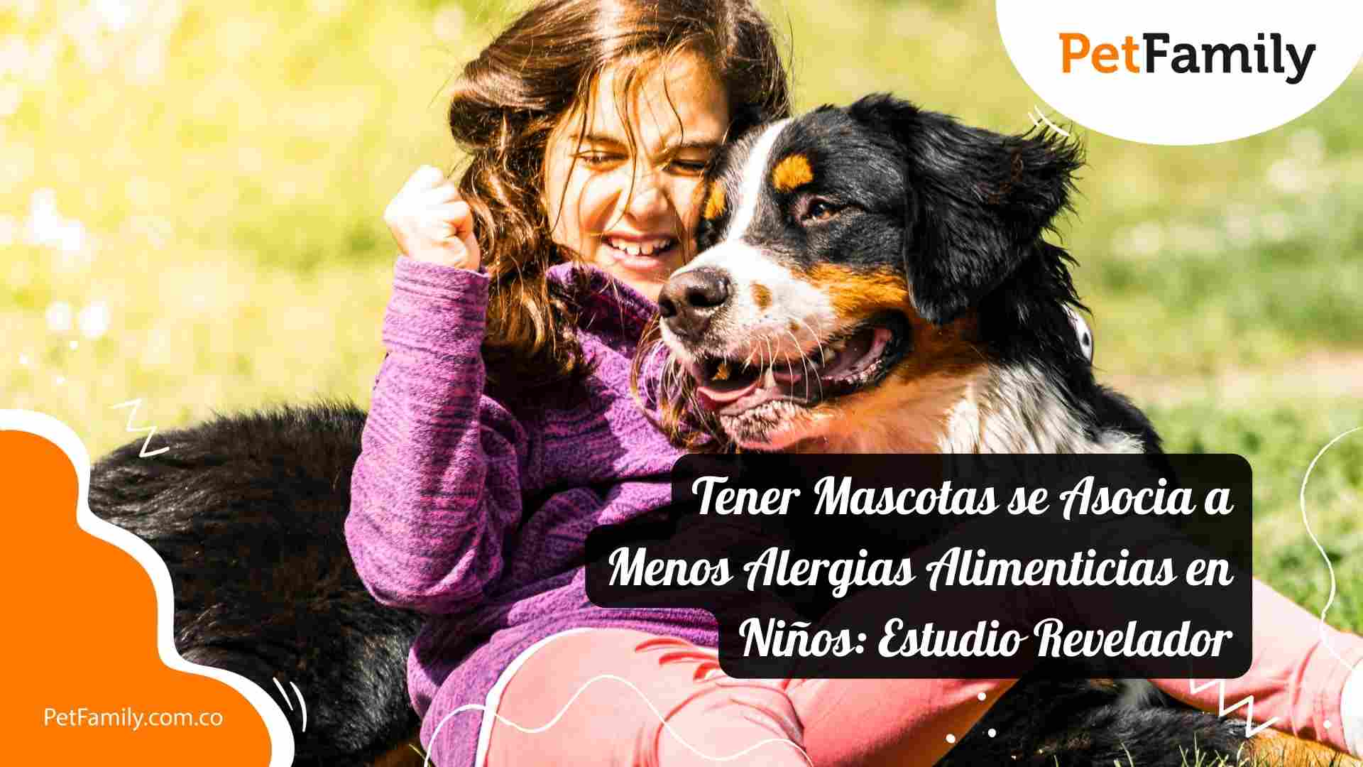 Tener Mascotas se Asocia a Menos Alergias Alimenticias en Niños: Estudio Revelador